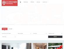 Tablet Screenshot of cottonerproperties.com
